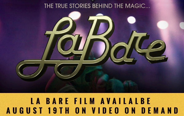 La Bare Film Video On Demand Banner